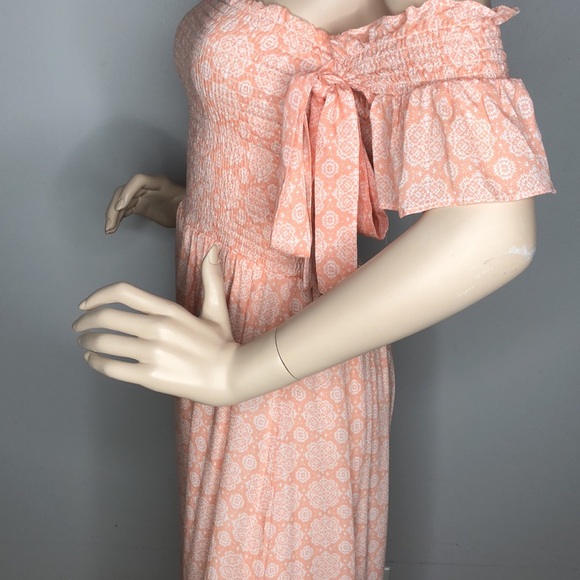 PEACH WHITE ROMPER - Picture 12 of 14